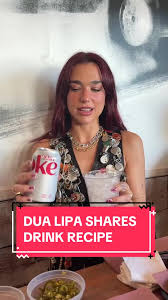 Dua Lipa Unique Drink Recipe with Diet Coke, Pickle Juice, and Jalapeño  Sauce