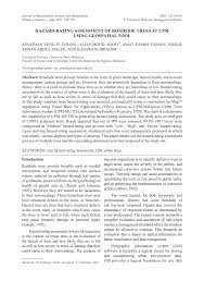 The three original departments are department of veterinary preclinical sciences. Pdf Hazard Rating Assessment Of Roadside Trees At Upm Using Geospatial Tool