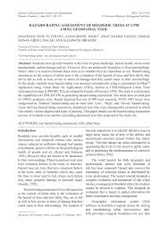 Chemistry, biology and earth sciences were added to the curriculum by the second half of the 18th century. Pdf Hazard Rating Assessment Of Roadside Trees At Upm Using Geospatial Tool