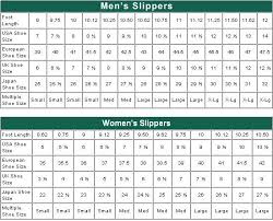 crochet bootie size chart womens slipper size chart