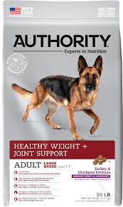 Authority Healthy Weight Joint Support Turkey Chickpea Formula Large Breed Adult Dry Dog Food 30 Lb Bag