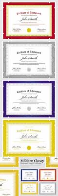 Modern Classy Diploma Certificate Award Certificates Certificate Of Achievement Certificate Templates