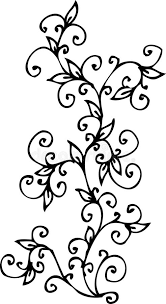 Free gambar tato tribal bunga download free clip art free. Floral Vignette Lix Stock Vector Illustration Of Graphics 9954509