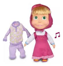 Masha Y El Oso Muñeca Masha Musical Con Pijama Exclusivo