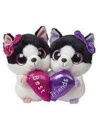 2 Pc Magnetic Dogs 10 Inch Bff Plush Set Girls Toys Girl Stuff Shop Justice Beanie Boo Birthdays Beanie Boos Ty Stuffed Animals