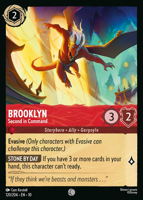 Brooklyn - Second in Command 120/204 » Disney Lorcana Card Details + Review » Lorcana Player