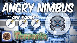 Terraria 1.3 AFK Angry Nimbus Rod Farm | Get the Nimbus Rod - YouTube