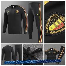 Personnalisé maillot de foot pas cher coupe du monde 2018,belgique coupe du monde 2018 maillot domicile/maillot extérieur/maillot third/maillot manche longue. Enfant Ensemble Survetement Training Foot Belgique Enfant Noir 2018 Prix Discount 2019 Varsity Jacket Swimwear Soccer