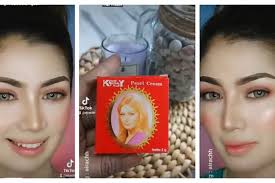 YouTuber ini tutorial make up pakai Kelly Pearl Cream yang lagi viral  seharga Rp4 ribu, hasilnya wow banget