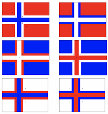 Det norske flagget fargelegge fra norge kategori. Hurra For Flagget Mattelist