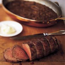 Beef Tenderloin With Shallot Mustard Sauce Recipe Recipe Beef Tenderloin Ground Beef Recipes Easy Beef