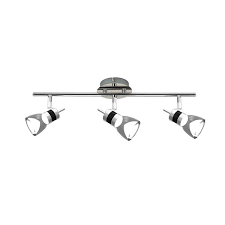 Some switched fixtures may have confusing wiring arrangements. Beldi Led 3 Light Track Lighting Brushed Chrome 5 5 In X 19 7 In 26015 Tr3 Rona