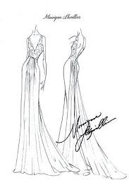Celebrity Wedding Dress Inspiration Stacy Keibler Wedding Dress Sketches Chic Illustration Celebrity Wedding Dresses