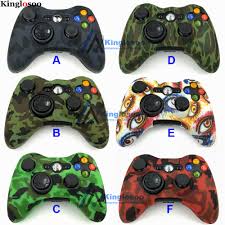 Kamuflaj Camo Denetleyici Cilt Kaucuk Kilif Silikon Jel Yumusak Kol Koruyucu Kapak Xbox 360 Oyun Pedi Skin For Xbox 360 Skins For Xbox Controllerskin Protect Aliexpress