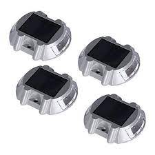 Ecocity Solar Lights Led Deck Driveway Light Dock Path Step Road Light 4 Pack Solar Driveway Lights Solar Lights Solar Deck Lights