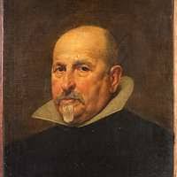 EL PAPA INOCENCIO X PINTADO POR VELAZQUEZ Y COPIADO POR GOYA] [Material  gráfico]