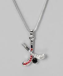 I M Kind Of Digging This Hockey Pendant From Violet Victoria Perfect For Wearing To Carolina Hurricanes Games Hurricanes Hockey Hockey Hockey Jewelry