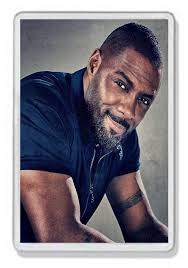 Idris Elba Photo Fridge Magnet (70 X 45mm)