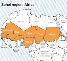 Below is a list of most states in europe, in order of geographical area. Sahel Region Africa