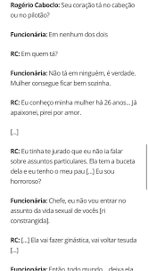 Check spelling or type a new query. ØªÙˆÙŠØªØ± Sala12 Ø¹Ù„Ù‰ ØªÙˆÙŠØªØ± Voce Se Masturba Os Audios Divulgados Mostram Como O Rogerio Caboclo E Nojento Ele E Alguns Cumplices Da Cbf Ainda Tentaram Comprar O Silencio Da Funcionaria Por