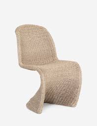 Manila Indoor Outdoor Dining Chair Natural In 2020 Outdoor Dining Chairs Lounge Chair Outdoor Dining Chairs
