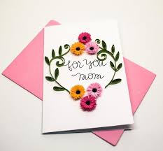 Handmade Birthday Cards For Daughter From Mom Greeting Card For Mom Paper Flowers In Pastel Perfect Gift For Any Occasion Birthday Mother 39 S Da Birthday Greetings For Mom Mom Cards Mothers Day Cards