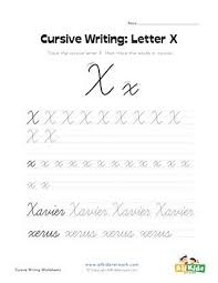 Cursive Letter X Worksheet Cursive Writing Cursive Writing Worksheets Cursive