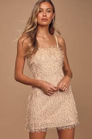 Shimmy All The Way Champagne Bodycon Mini Dress Champagne Cocktail Dress Dresses A Line Mini Skirt