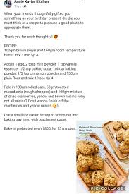 Oatmeal Macadamia Dry Fruit Chewy Cookies Thermomix Recipes Recipes Food And Drink
