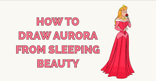 How To Draw Aurora From Sleeping Beauty Really Easy Drawing Tutorial