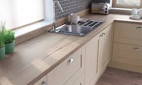 Our grey oak effect worktops are constructed from a sustainable fibreboard core, covered in a durable laminate sheet. What Kitchen Worktops We Install With Our Fitted Kitchens