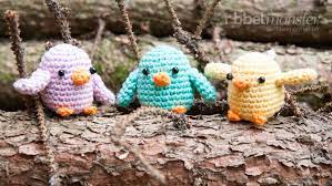 Immer wieder werde ich inzwischen gefragt, ob ich bestimmte tiere häkeln kann. Amigurumi Kleine Vogel Hakeln Schirp Premium Kostenlose Anleitungen Ribbelmonster