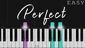 Perfect Ed Sheeran Easy Piano Tutorial Youtube Piano Tutorials Songs Piano Tutorial Easy Piano