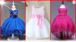 Latest Princess Baby Frocks Designs 2018 Kids Party Wear Birthday Outf