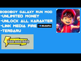 This is best android apk game install and enjoy! Boboiboy Galaxy Run Mod Unlimited Money Dan Unlock All Karakter Youtube