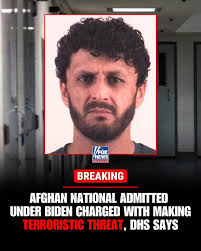 JUST IN: DHS says Afghan national Mohammad Dawood Alokozay, admitted under  Operation Allies Welcome, was arrested after posting a TikTok video  indicating he was building a bomb with an intended target in