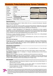 Drugsdata Org Was Ecstasydata Test Details Result 10427 Fake Xanax 10427 M
