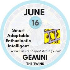 I <3 this interview, i <3 ceci. June 16 Birthday Personality Zodiac Sign Compatibility Ruling Planet Element Health And Advice Futurescope