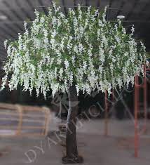 Online Buy 10ft Artificial White Wisteria Flower Tree Flowering Trees White Wisteria Wisteria Tree