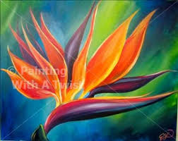 Watercolor Bird Of Paradise Painting Bird Of Paradise Paradise Painting Art Painting Flower Painting