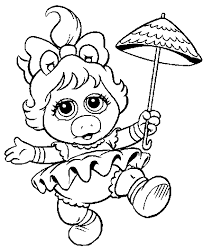 🎀 look at cute doggy/kitty pictures Free Printable Muppet Babies Coloring Pages