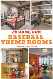 Choosing themed party supplies for a fun event. 20 Baseball Themed Bedroom Decoration Ideas Boys Home Run Room In Boys Bedroom Decor Ideas Awesome Decors