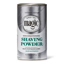 Formulated especially for black men to help stop razor bumps and provide a clean shave. Magic Skin Conditioning Shaving Powder By Soft Sheen Carlson Men S Grooming Products Sally Beauty