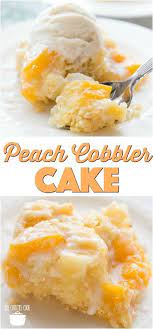 Peach Cobbler Cake Video Recipe Peach Cobbler Easy Peach Cobbler Cake Peach Recipe