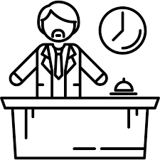 hotel receptionist free people icons hotel receptionist free people icons