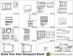Very helpful plans but some things could be improved. 12x16 Modern Shed Plans Build Your Backyard Office Space