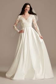 Classic simple sweetheart mermaid white lace wedding dress, decorative rhinestone belt beading foreverus999. Wedding Dresses Bridal Gowns Find Your Dress At David S Bridal