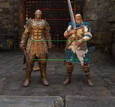 The Un Official Height Chart V2 Forhonor