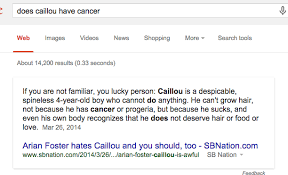 No one bothers to communicate with me. Why Is Caillou Bald Spongebuddy Mania Forums