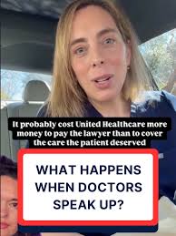 Doctor exposes insurance company's threats after speaking up for patient  safety 🏥 A surgeon's fight against the system and why she won't back down.  Via: @drjolenebrighten #HealthcareReform ...